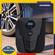 [Colorfull.sg] Car Tire Pump 150PSI Portable Air Compressor Digital Air Pump for Car Motorcycle