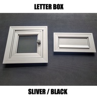 Aluminium Mail Letter Box/ Peti Surat (Head & Tail Set)