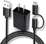 Replacement for Kyocera Flip Charger Micro USB & Type C Charging Cable Cord for Kyocera DuraForce Pr