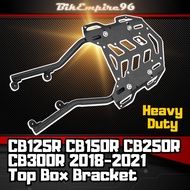 Honda CB250R CB300R 2018-2021 Heavy Duty Top Box Bracket Luggage Rear Rack Carrier Shelf Top Box Hol