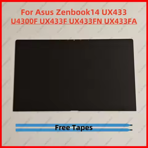 For Asus ZenBook 14 UX433 U4300F UX433F UX433FN UX433FA LCD led display matrix screen assembly 1920*