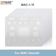Amaoe MAC 1-13 For MACBOOK MAC Pro A2159 A1706 M1 M2 M3 M4 M5 Power USB Charging IC CPU/RAM SSD DDR 
