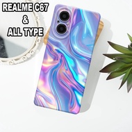 G22 - Latest REALME C67 pro camera Case - REALME C67 silicone - RAINBOW motif - REALME C67 Softcase 