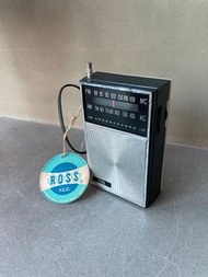 60s Vintage ROSS Radio Collectible 60年代 ROSS F.C.C. am/fm 收音機非常罕有全新未用過連原裝牌香港製造古董 Made in Hong Kong