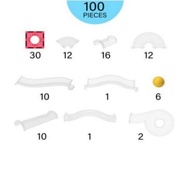 MNTL Magnetic Tiles Marble Run 100pcs