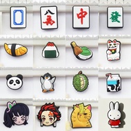 [LOCAL STOCK] jibbitz sushi mahjong anime funky medicine crocs christmas crocs accessories
