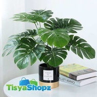 Monstera x9 / daun monstera artificial