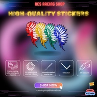 Pelekat Apachee dengan Salutan dan Pantulan Cahaya (Apachee Sticker with Coating and Light Reflectio