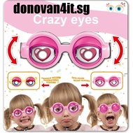 DONOVAN4IT Funny Glasses, Pull String Party Decor Crazy Glasses, New Strange Christmas Party Plastic