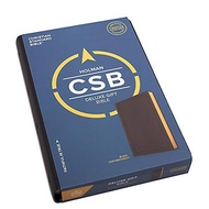 CSB Deluxe Bible, Black LeatherTouch