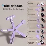 Au 8-in-1 Nail Magnet 3d Cat Eyes Effect Magnet Cat Eyes Nail Magnet 8-in-1 Gel Polish Kit – Diy Nai