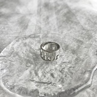 【 日本直送 名牌中古包 】Christian Dior 迪奧 戒指 銀色 Logo SILVER925 戒指 8digxf