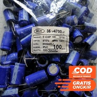 ELCO CAPACITOR ELKO 4700UF 35V 4700V 35 NCHVOLT