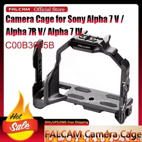 Falcam Official F22&F38&F50 Quick Release Camera Cage for Sony Alpha 7V/ Alpha 7RV/ Alpha 7 Iv / A7R