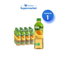 [1 Carton] Fuze Tea Mango Flavoured Green Tea Drink (12 x 500ml)
