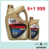 น้ำมันเครื่อง ปตท PTT DYNAMIC COMMONRAIL SYNTHETIC 5w-30 5w30 6+1 ลิตร