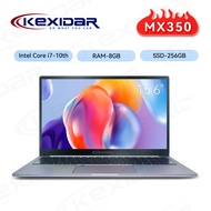 KEXIDAR Intel Core i7-1065G7 15.6-inch Laptop Fingerprint Boot  8GB RAM 256GB SSD GeForce MX350 Notebook  Game Notebook