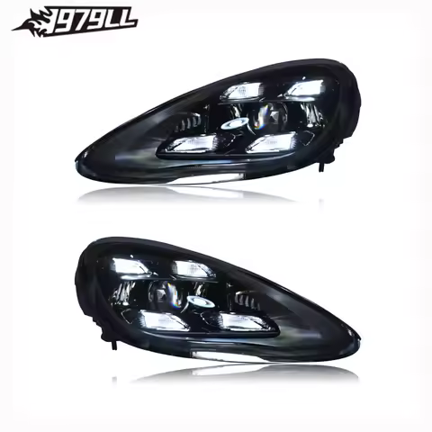 958.1 Car Headlights for Cayenne 2011-2014 Upgrade 2019 Pdls Style Full LED