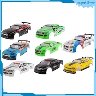 [SzgrqkjefMY] SiaBiced 1/10 Four-wheel Drive High-speed RC Racing Car Body Shell Parts