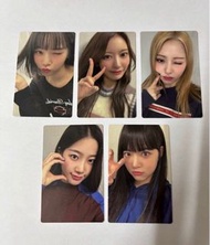 Lesserafim會員小卡 le sserafim izone