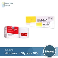 Glycore Cream Mencerahkan Muka & Niacef Niacinamide