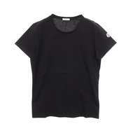 【二手】Moncler MONCLER短袖T卹 MAGLIA MANICA CORTA 8C73200V8058999M 黑色純棉T卹 女款 全新