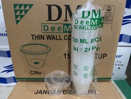 T 7G THINWALL DM CUP PUDING 150ML BULAT ISI 25 PCS / CUP PUDING MURAH