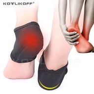KOTLIKOFF Heel Cushion Socks For Men Women Plantar Fasciitis Achilles Tendonitis Calluses Spurs Crac