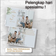 CUSTOM Wedding Guest Book Wedding Guest Book / wedding book