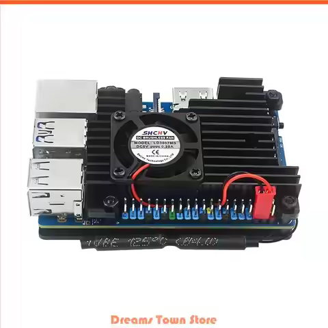 HX6A for Orange 3B Case Box Aluminum Alloy Enclosure Passive Cooling Box Heatsink Recording Built-in