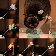 Hanfu headdress wooden hairpin hair accessories hair tassel pendant hairpin