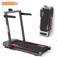 OneTwoFit 3.0HP Foldable Treadmill Upgraded 12-speed Adjustable Slope Silent Foldable Treadmill