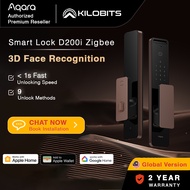 Aqara D200i Smart Door Lock Global Version Zigbee Face Recognition Password NFC Unlock Work with Hom