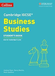 Cambridge Igcse (Tm) Business Studies Student's Book (Collins Cambridge Igcse (Tm)) สั่งเลย!! หนังสือภาษาอังกฤษมือ1 (New)