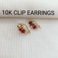 VangieCreations 10K CLIP EARRINGS