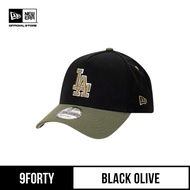 New Era 9FORTY A-Frame Los Angeles Dodgers Black Olive Snapback Cap