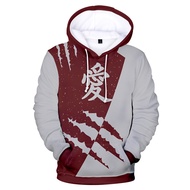 2024 0 Gaara Cosplay Hoodie 3d Printed Casual Pullover [Personalized customization of names and logo