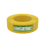 THAI YAZAKI สายไฟ ขนาด 4sq.mm. (ม้วน100เมตร) แรงดันไฟสูงสุด450/750โวลต์ มอก.ไทยแท้ รุ่น THW IEC01