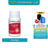 Bio-Life CoQ10 75mg 30s CoQ10 Supplement EXP:06/2027 [ Farmasi CS ]