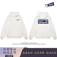 Patagonia Patagonia ฤดูใบไม้ร่วงและฤดูหนาวผู้ชายแฟชั่นหัวผ้าฝ้าย Hoodie เสื้อกันหนาวคู่รักภูเขา