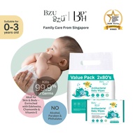 Bzu Bzu Antibacterial Baby Wet Wipes