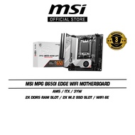 MSI MPG B650I Edge Wifi Motherboard (AM5 | ITX | 3Y)