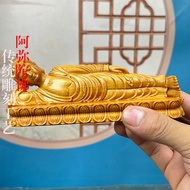 Sleeping Buddha Buddha Arborvitae Wood Carving Buddha Buddha Buddha Sakyamani Buddha Statue Solid Wo