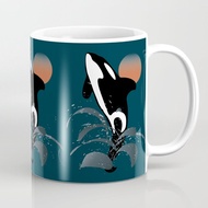 Orca Motif Mug 3 Image