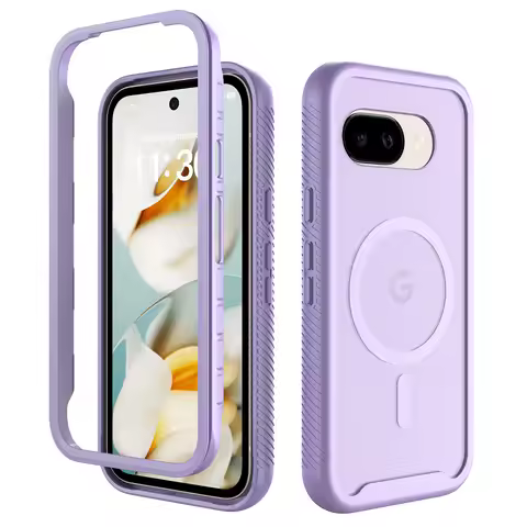 Luxury Hybrid Armor Translucent Frosted Magnet Case For Google Pixel 10 9 Pro XL ProXL 10A 9A Hard 2
