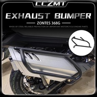 For ZONTES 368G 368 G 368-G 368g Motorcycle exhaust pipe protective bar bumper anti drop bar modific