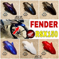 Front Mudguard Rapido Honda RSX RSX150 RSX-150 Custom Mofidy Fender Depan Cover Rendah Motor Accesso