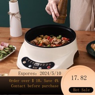 Multi-Functional Electric Wok Electric Cooker Electric Cooker Student Dormitory Small Electric Cooker Household Electric