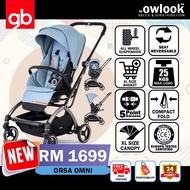GB ORSA OMNI TWO WAY FACING STROLLER 0-25KG
