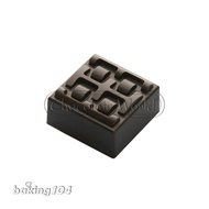 Belgium CHOCOLATE FORM Mold Square Bonbon PP CF0210